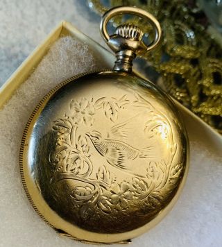 Plymouth Watch Co.  (illinois) Pocket Watch 6 Sz,  17j,  Gr 164 Parts/repair