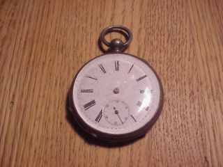 RELIC CIVIL WAR KEY WIND POCKET WATCH w/ 6th CORPS ENGRAVING 2