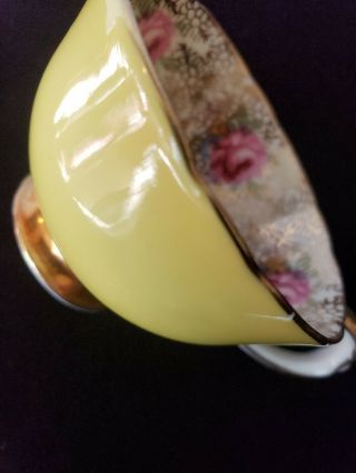 Paragon Yellow Chinz Rose Small Teacup 2