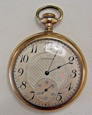 Vintage Waltham Grade No.  225 Model 1894 17 Jewel Pocket Watch