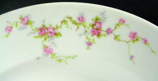 HAVILAND china PINK SPRAY York CUP & SAUCER - Set of Two (2) - 2 