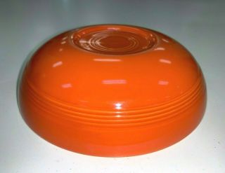 Vintage Harlequin Fiestaware Radioactive Red Orange 7.  5 " Individual Salad Bowl
