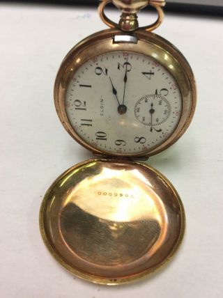 Antique 1913 Elgin National Watch Co.  15 Jewels Pocket Watch