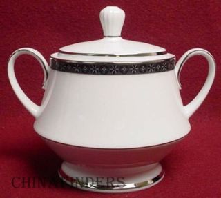 Noritake China Peking Pattern 2229 Sugar Bowl & Lid
