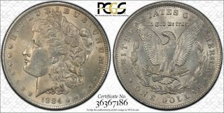 1884 - O $1 Morgan Silver Dollar Pcgs Ms62 Gold Shield 1884 O Ms 62 See Pictures