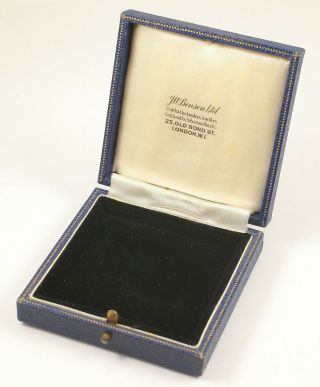 Vintage J.  W.  Benson Ltd.  Of London Box Suitable For Longines Pocket Watch Etc.