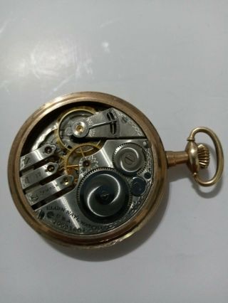 Vintage Elgin 17 Jewels Pocket Watch Runs 2