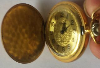 Vintage Arnex Mini Pocket or Pendant Watch w/ chain; 17 - Jewel Incabloc Mvmt. 2