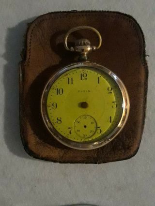 Vintage Elgin 17 Jewel Gold Filled Pocket Watch