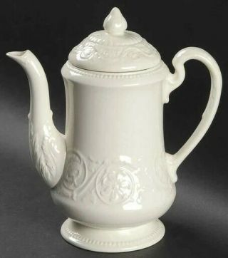 Coffee Pot & Lid Patrician (old,  1927 - 1986) By Wedgwood Crafted In England