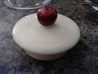 Vintage Franciscan Apple Teapot Lid Only Replacement Piece