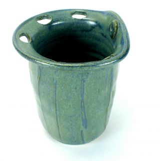 Vintage Signed STOCKHOLM STUDIO Hand Crafted Pottery Vase by MILLNER 2