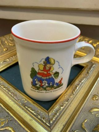 Vintage Kiln Craft Staffordshire England Mary Mary Quite Contrary Coffee Cup Eu