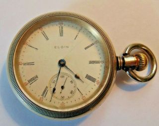 Vintage 1905 Elgin National Pocket Watch 17 Jewels Grade 307 18s Model 4