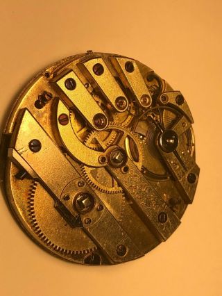 VINTAGE JULES MATHEY LOCLE POCKET WATCH MOVEMENT DIAL & CRYSTAL 36mm FROM TISSOT 3