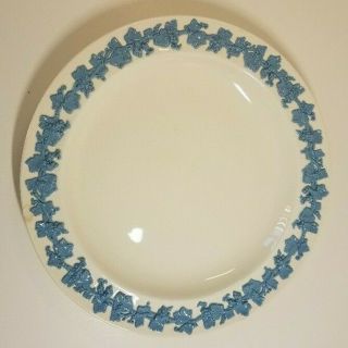 Wedgwood Queensware - Blue/lavender Cream Smooth Edge - Dinner Plate