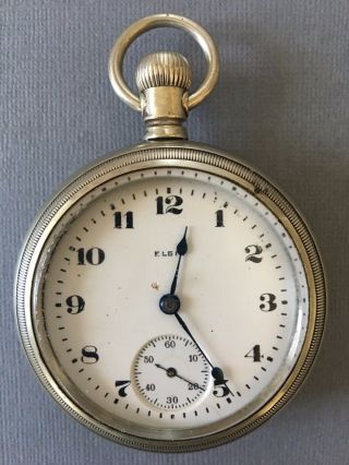Vintage Elgin Pocket Watch - 1927 - Size 18 - Model 5