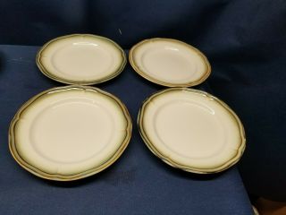 Better Homes & Gardens Simply Fluted Dillweed Set/4 Dessert/salad Plates