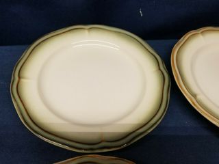 Better Homes & Gardens SIMPLY FLUTED DILLWEED Set/4 Dessert/Salad Plates 2