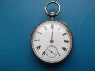 Solid Silver Pocket Watch By Thomas Peter Hewitt - Spares Or Repairs