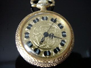 Vintage Cesar Renfer Abrecht Swiss Made Men ' s Lapel Pocket Watch 2