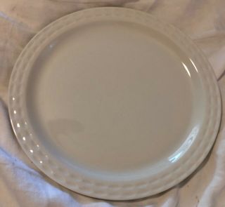 Tharaud Ceramite Myott Ivory Dinner Plates 4 - Available 10 " Diameter