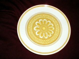 Royal China Usa Yellow Cavalier Casablanca 11 " Round Platter/chop Plate/s