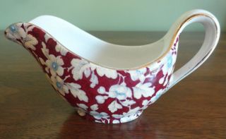 Royal Brocade Chintz Oval Creamer By Lord Nelson Ware - England