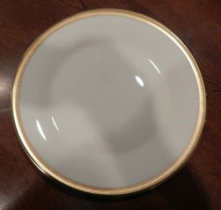 Lenox " Aristocrat " Pattern Dinner Plate (s) Made In Usa 10 3/4 " Gold Band
