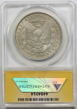 1896 - O Morgan Dollar $1 XF EF 40 Details ANACS 2