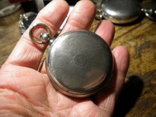 1800s - Hunter - Silver - - 51mm - Size - Swiss - Pocket Watch Case