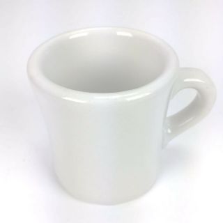 Vintage Victor Coffee Cup Off White Restaurant Ware Heavy Diner Style Mug