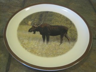 National Wildlife Federation American Wilderness Dinner Plate Moose Euc