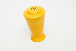 Vintage Yellow Homer Laughlin Harlequin Salt Or Pepper Shaker