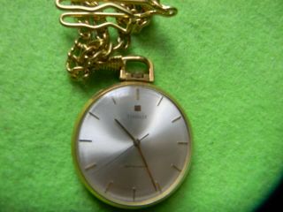 Vintage Tissot Stylist Pocket Watch Running 17 Jewels Swiss Made