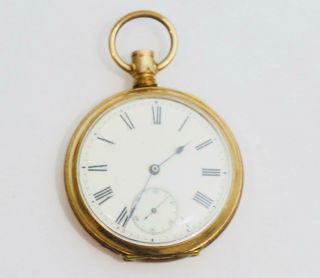 A Tavannes Watch Co.  Gold Filled Gents Pocket Watch Requires Winder Cyma