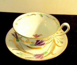 Royal Chelsea Bone China Tea Cup & Saucer Made In England In
