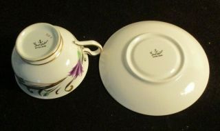 ROYAL CHELSEA BONE CHINA TEA CUP & SAUCER MADE IN ENGLAND IN 3