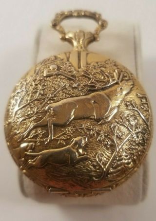 Splendor Pocket Watch | Hunting | 17 Jewels | Swiss Made | Missing Crown