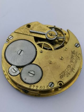 Lancashire Watch Company Pocket Watch Movement (AD76) 3