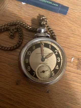 Vintage Ingersoll Triumph Pocket Watch Spares/repairs
