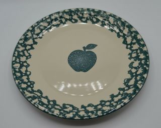 Folk Craft Apple By Tienshan Green 12 Inch Chop Plate
