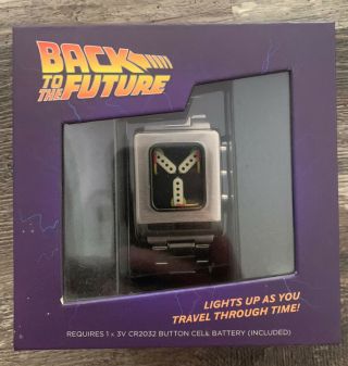 Back To The Future Flux Capacitor Watch Thinkgeek Open Box