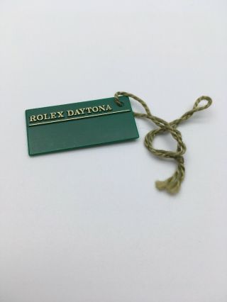 100 Authentic Vintage Rolex Daytona Watch Swimpruf Green Swing Tag