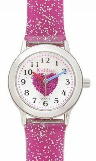 Childrenâ€™s Watch Fabulous Girl Water Resistant (3atm) Watch,  Pink Glitter Band