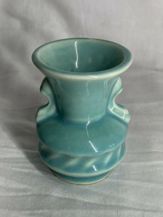 Shawnee Usa Pottery Green Mini Miniature Vase Figurine