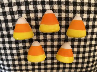 Mini Candy Corns Set Of 5 Halloween Decor For Rae Dunn Tiered Tray