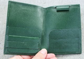 Rolex Sea Dweller 16600 Tool Kit Holder Wallet 100.  25.  34 Vintage Green Leather 3