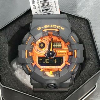 Authentic Casio G Shock Watch Black Rose Gold Nwt Ga700br - 1a