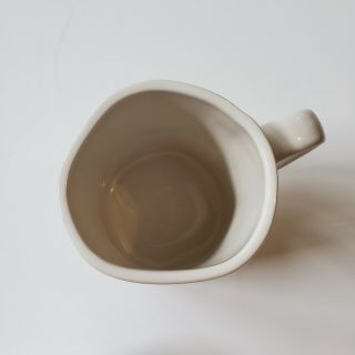 Rae Dunn Sip Gulp Oversized White Ceramic Coffee Tea Mugs Set of 2 3